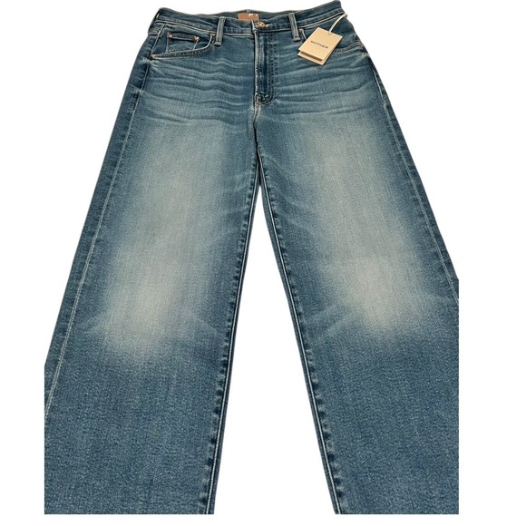 MOTHER The Rambler Zip Flood in Out of the Blue Size 28 NWT - Picture 8 of 16